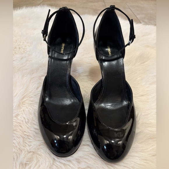 Sportmax Black Patent Leather Heels - Picture 2 of 7